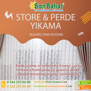 Adana Stor Perde Yıkama | (0544) 233 04 80